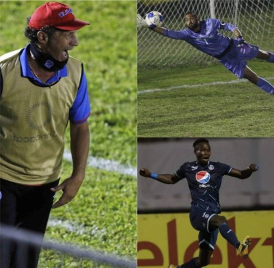 Vida y Olimpia empataron 0-0 en La Ceiba y en Tegucigalpa el Motagua venció 2-0 al Marathón en la ida de semifinales. Mira las imágenes más curiosas de los duelos.