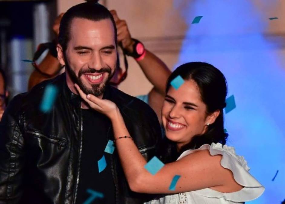 Tras superar varios obstáculos durante el proceso electoral, la nueva pareja presidencial celebró ayer junto a sus miles de seguidores la victoria en las presidenciales de El Salvador.