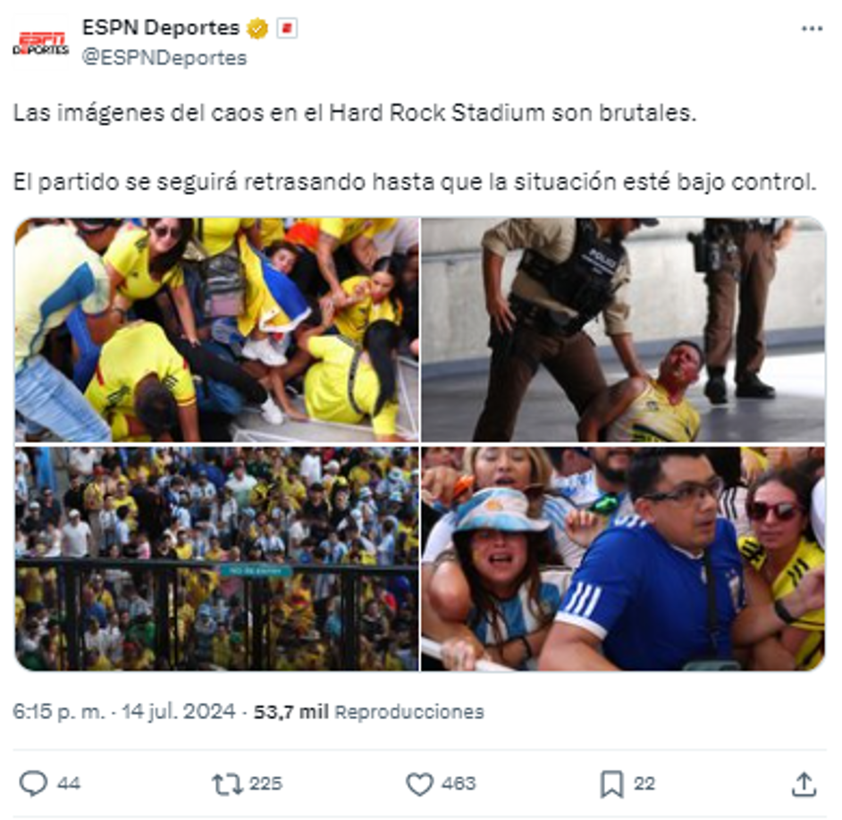 Los medios internacionales compartieron las imágenes del caos en Estados Unidos. 