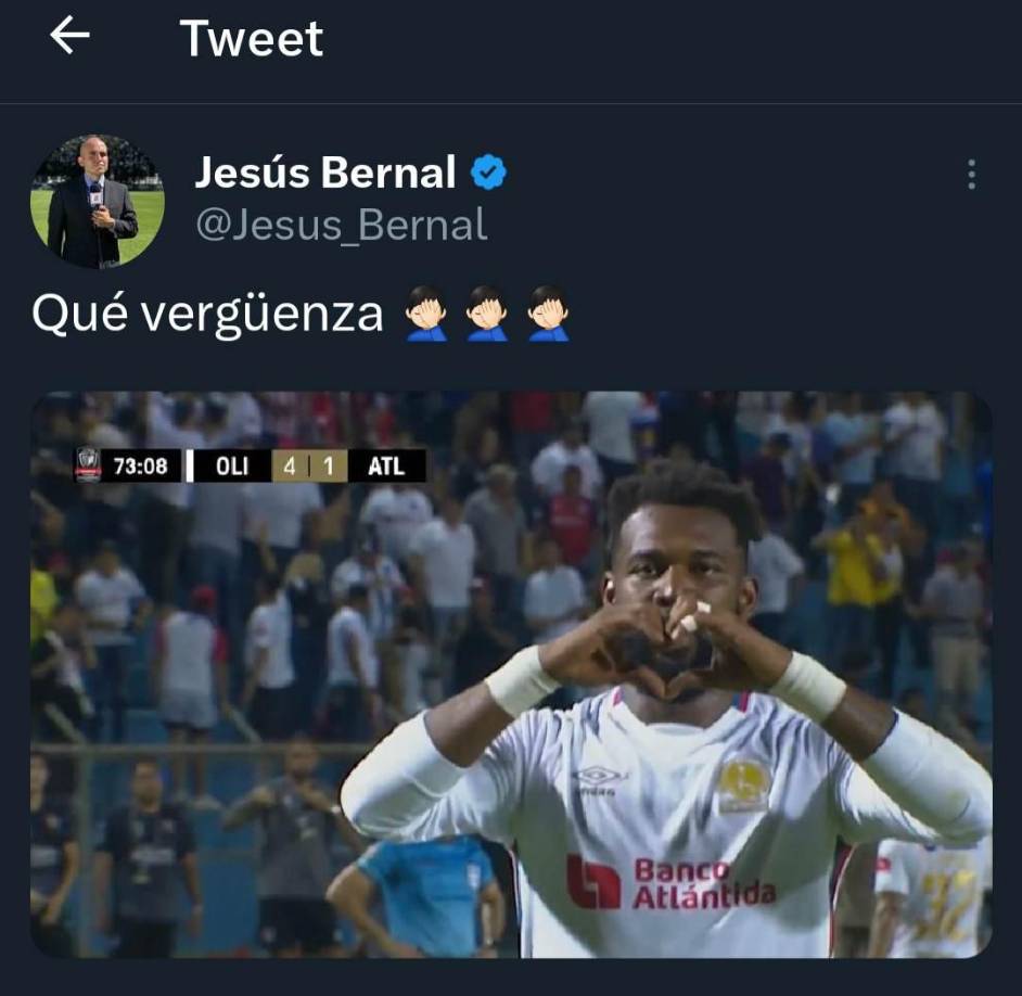 Jesús Bernal de Fox Sports.