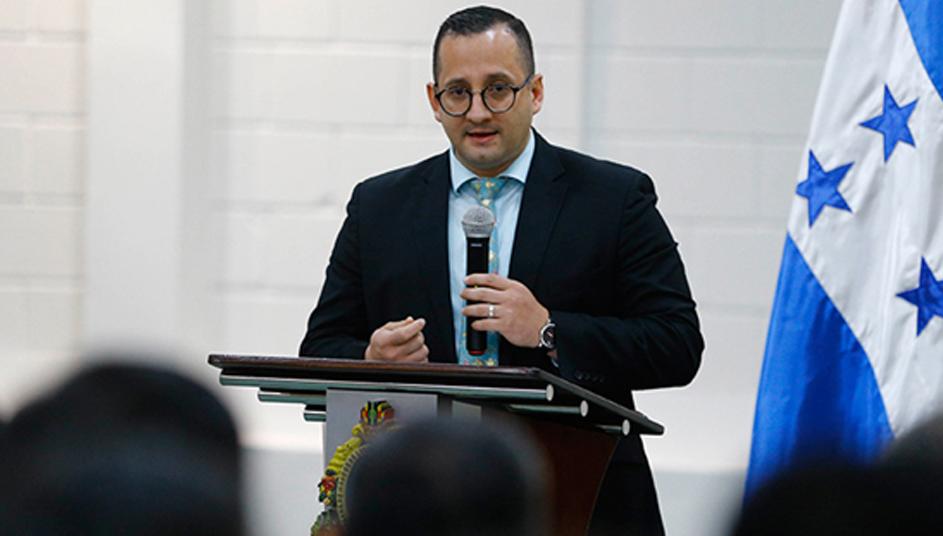 Juan José Vides, director de la Administración Aduanera de Honduras.
