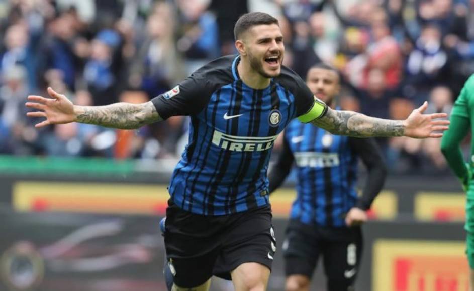 8. Mauro Icardi (Inter de Milán) 24 goles (48 puntos).