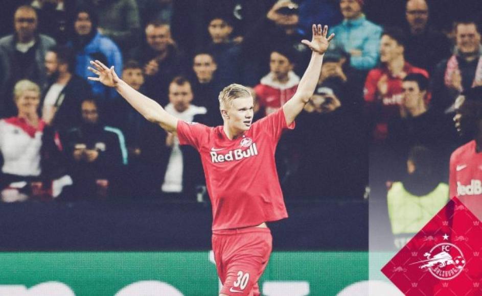 El chico noruego firmó un contrato de cinco años con el Red Bull Salzburg en el pasado mes de agosto luego de su gran actuación en el Mundial Sub-20 en donde le anotó 9 goles a Honduras en un solo partido.