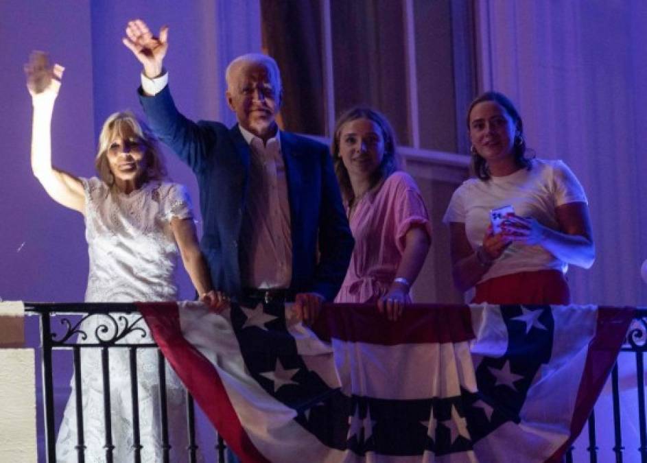 Biden consideró esta fecha una ocasión propicia para el reencuentro en familia y el 'Día de la Independencia y la independencia de la covid-19'.