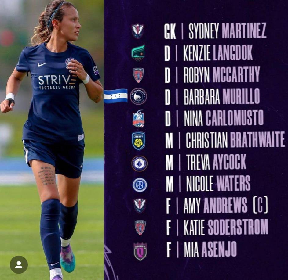 Tras su paso por el fútbol sudamericano retornó a Miami, Estados Unidos para continuar con su preparación en los equipos que le brindaron su apoyo, y ahí destacó en el 11 de las mejores de todo el torneo en la liga.