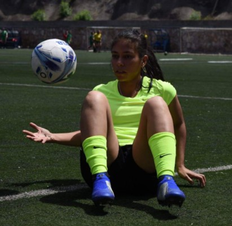 Olimpista al 100% desde pequeña, también es simpatizante del Barcelona.