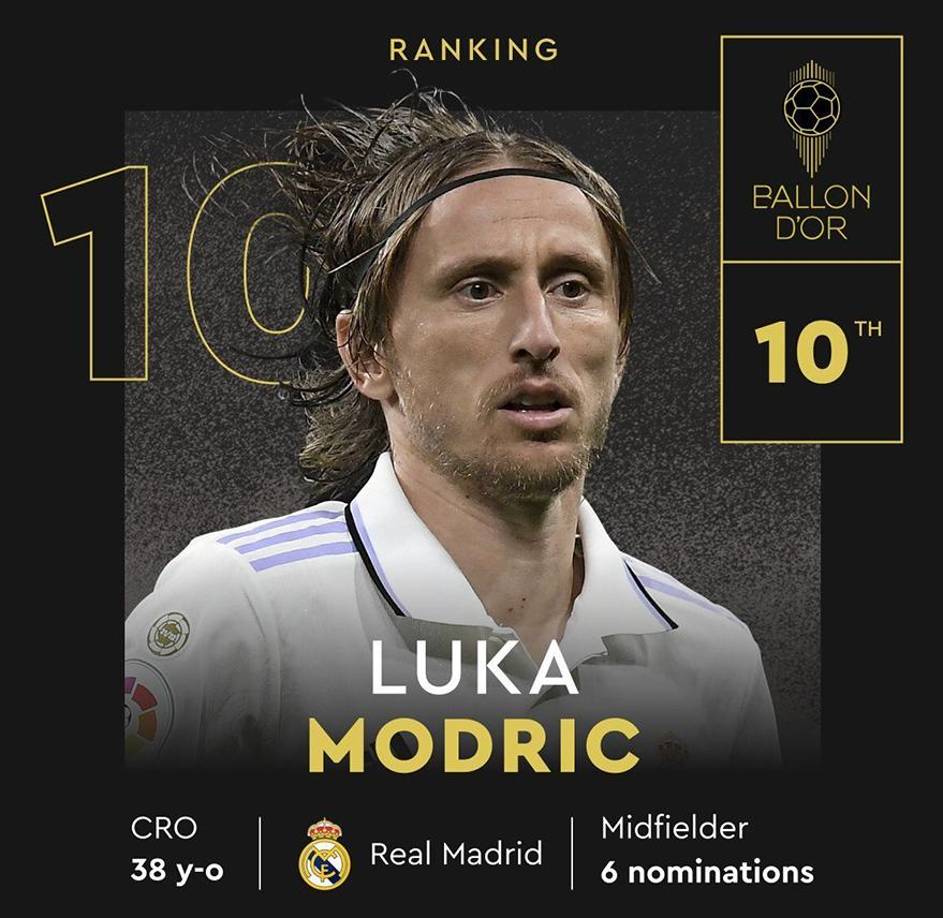 10. Luka Modric (Real Madrid)