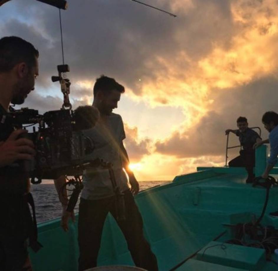 Ha participado en el cine como asistente de producción en varias películas.