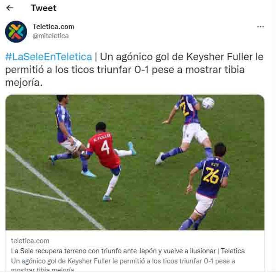 Teletica de Costa Rica.