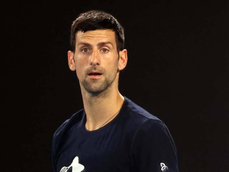 Novak Djokovic quedó detenido en el Park Hotel nuevamente en las últimas horas .