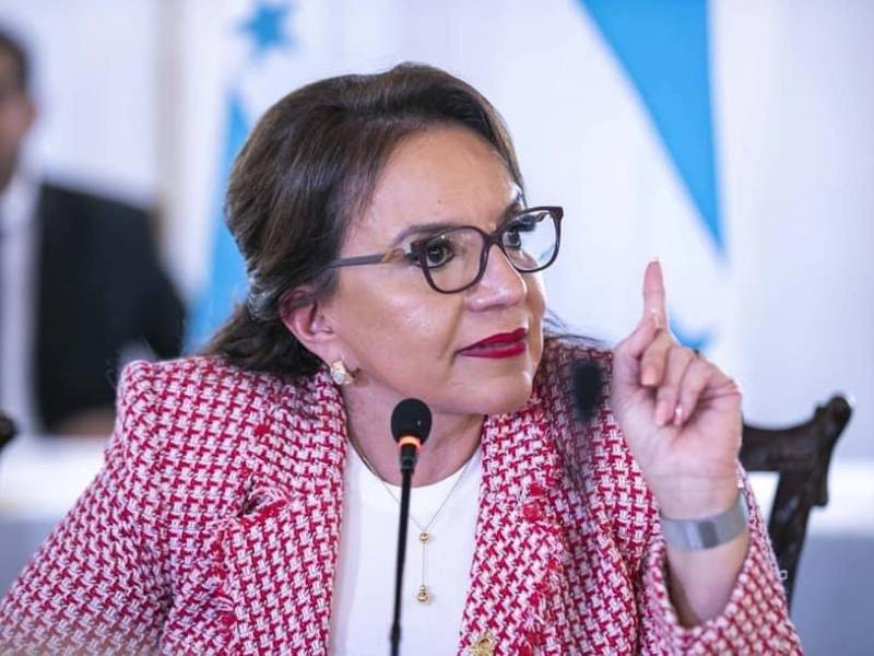 Xiomara Castro, presidenta de Honduras.