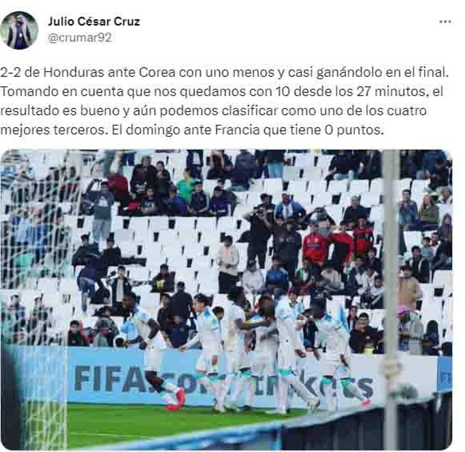 El periodista hondureño Julio César Cruz. 