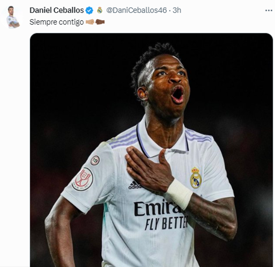 Enfado, críticas y “guerra” entre Vinicius con La Liga tras incidentes