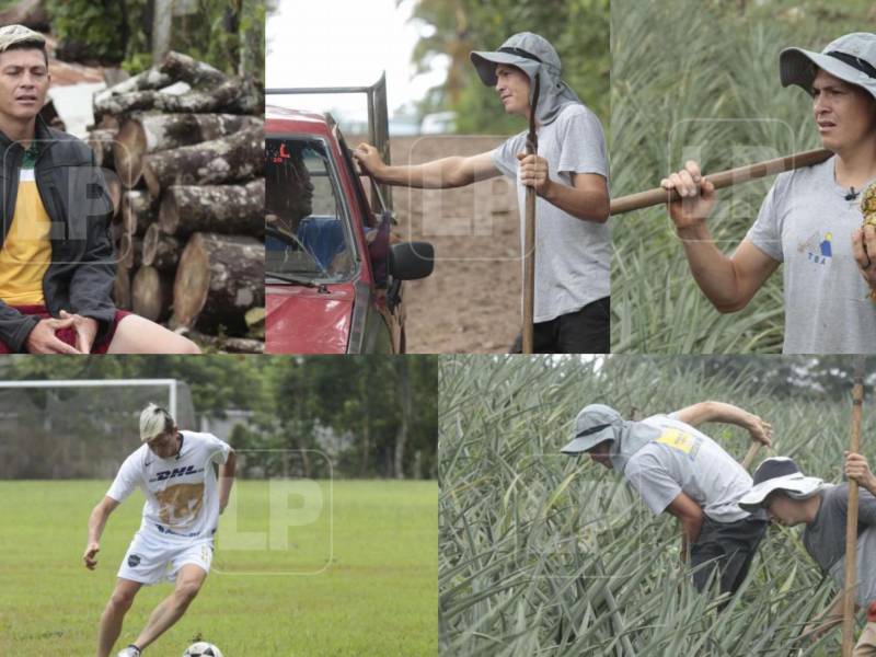 Francisco Martínez radica en la aldea Santa Elena de Santa Cruz de Yojoa.