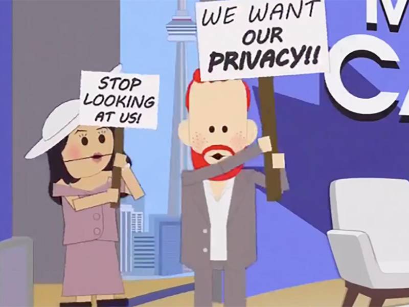 Una imagen del controversial episodio de “South Park”.