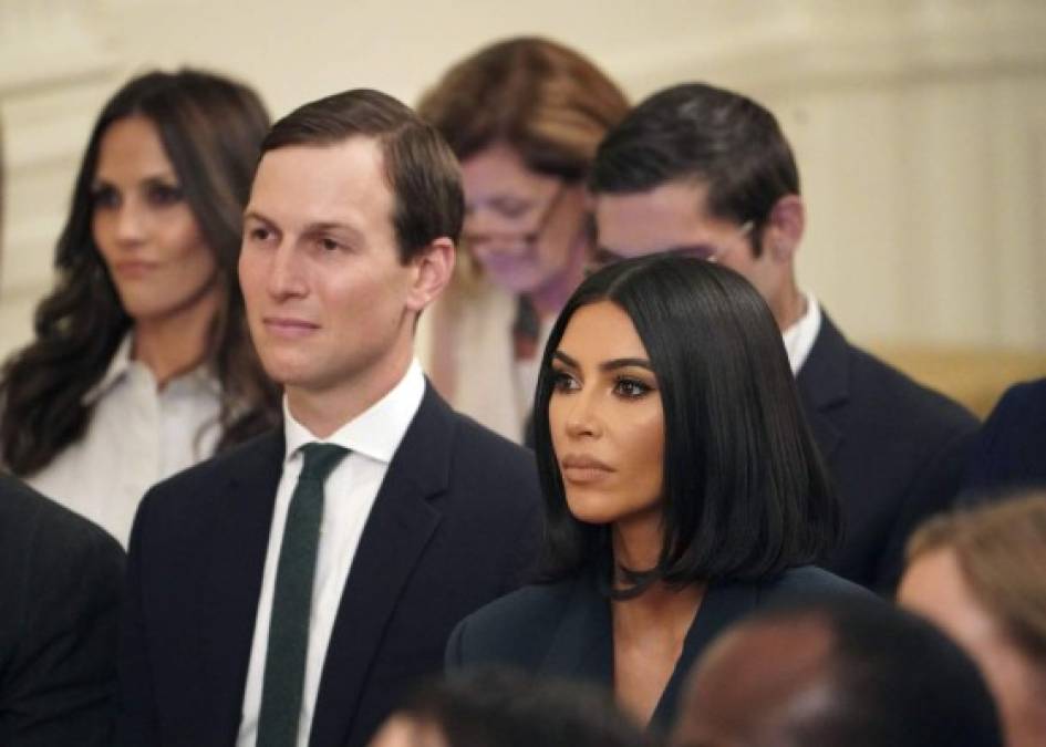 La más famosas del clan Kardashian-Jenner, acudió a la Casa Blanca para hablar sobre su última iniciativa en materia de reforma penitenciaria.