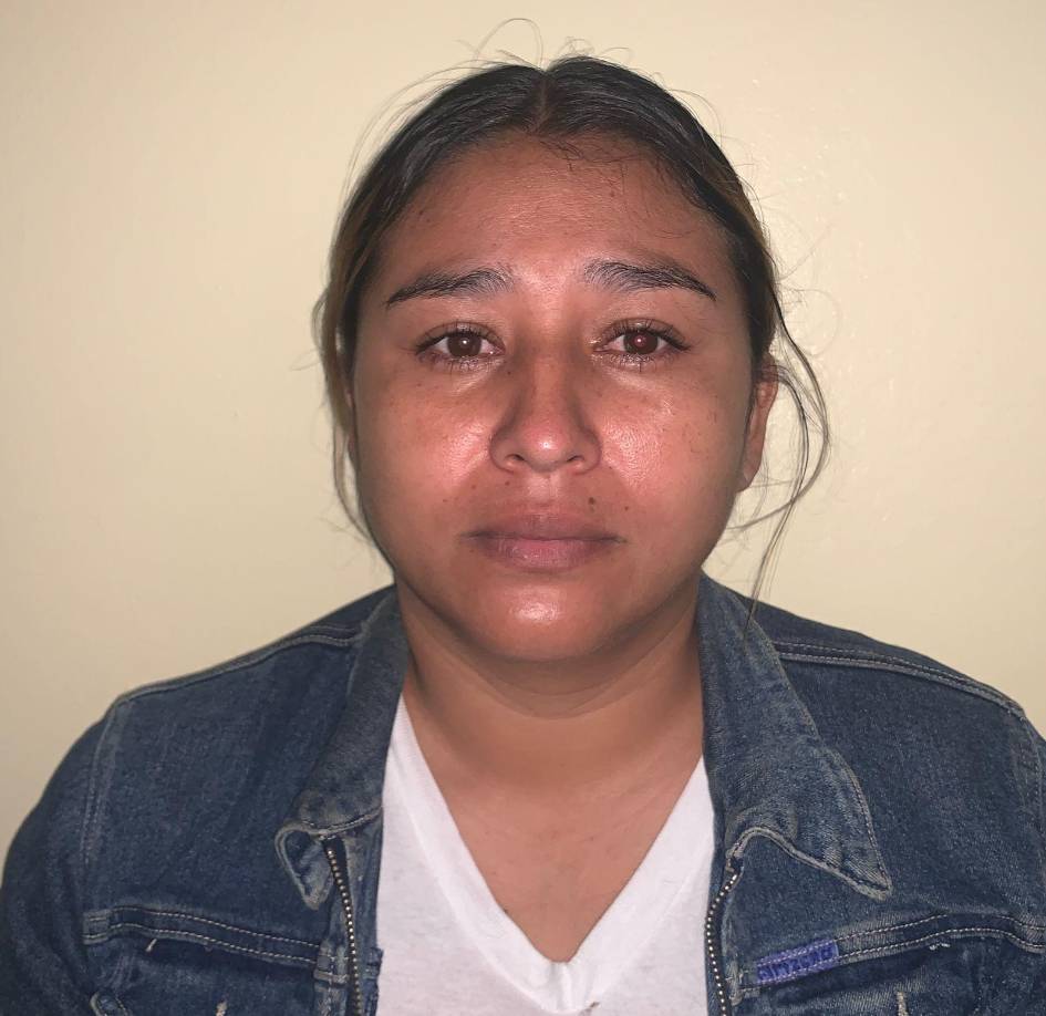 Julissa Vanessa Alvarez Hernández, una las personas sentenciadas.