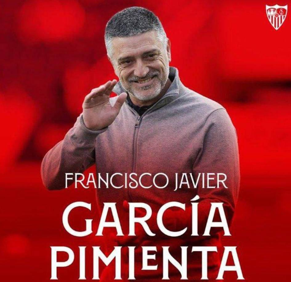 Francisco Javier <b>García</b> <b>Pimienta</b>, técnico de Las Palmas en las dos últimas temporadas, será el entrenador del Sevilla el próximo curso, anunció en un comunicado la entidad andaluza.