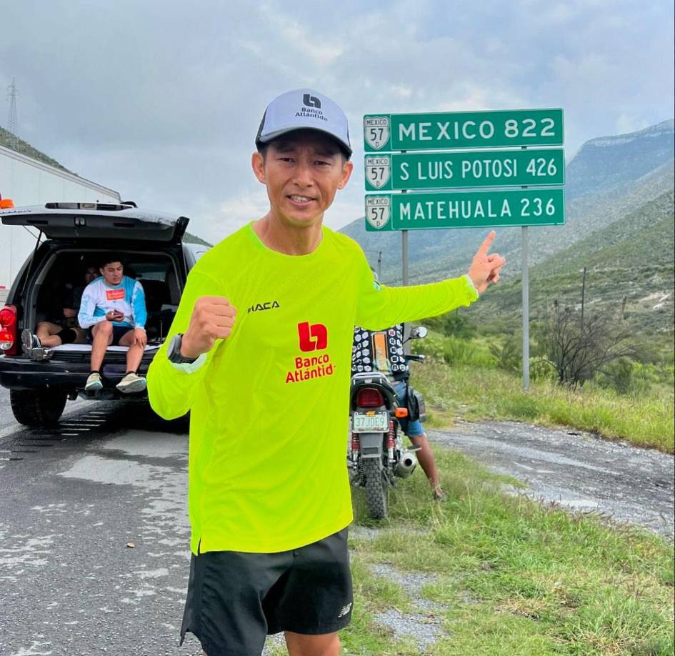 Desde el 15 de julio del presente año, Shin Fujiyama se encuentra en la ruta del reto establecido para recaudar fondos y ayudar a la educación de Honduras.