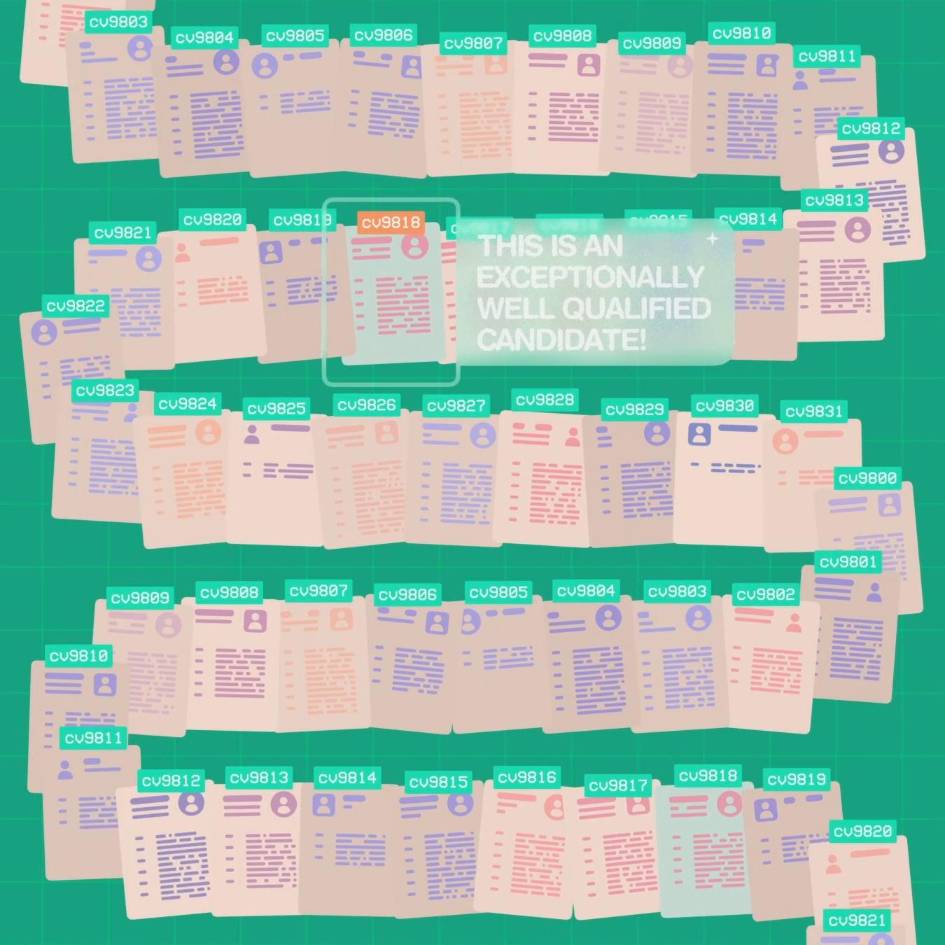 Currículums con trucos: candidatos desafían a la IA