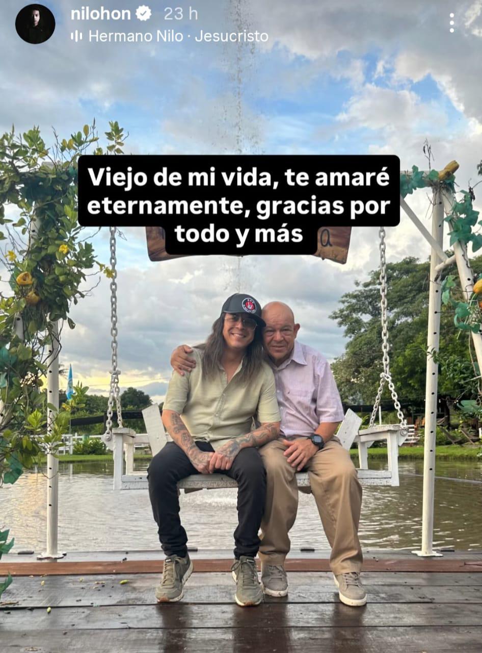 Muere el padre de Nilo Espinal: así lo despiden en redes