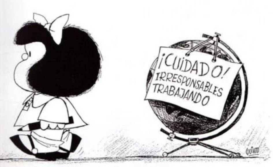 El nombre Mafalda fue tomado del film ¨Dar la cara¨ (1962), basado en la novela homónima de David Viñas, donde hay una bebé que lleva ese nombre, el cual le pareció alegre a Quino.