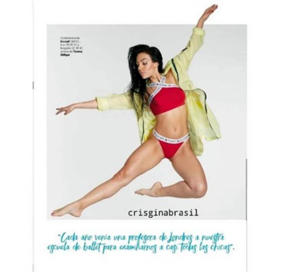 Georgina Rodriguez mostró su escultural figura en la tapa de la revista Women’s Health .