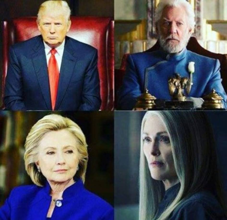 Otros usuarios visualizan una elección al estilo de los Juegos del Hambre.