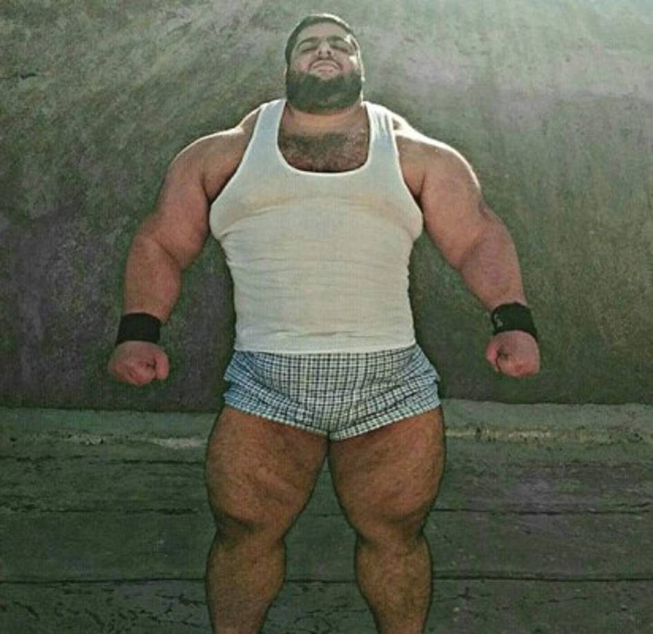 Sajad Gharibi, un joven iraní de 24 años, conocido como el 'hombre más grande del mundo' o el 'Hulk de Irán', sorprendió ayer al mundo al anunciar que se unirá al ejército de Siria para pelear contra Estado Islámico (Isis).<br/>