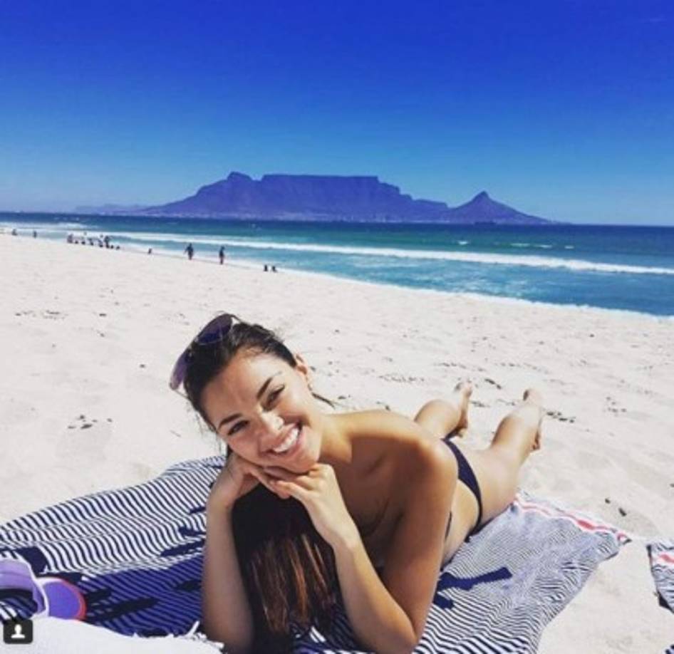 Su rostro proyecta dulzura, aunque también aseguró que es una mujer entregada y apasionada.