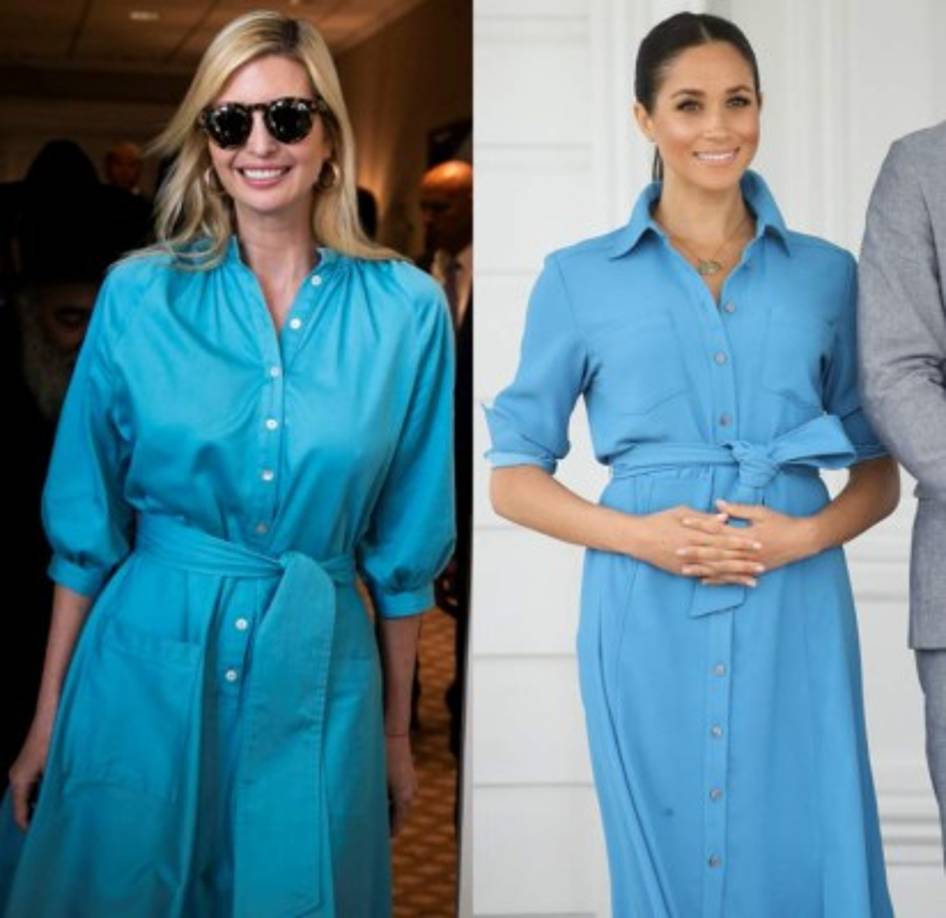 El vestido de Meghan fue un diseño de Veronica Beard.