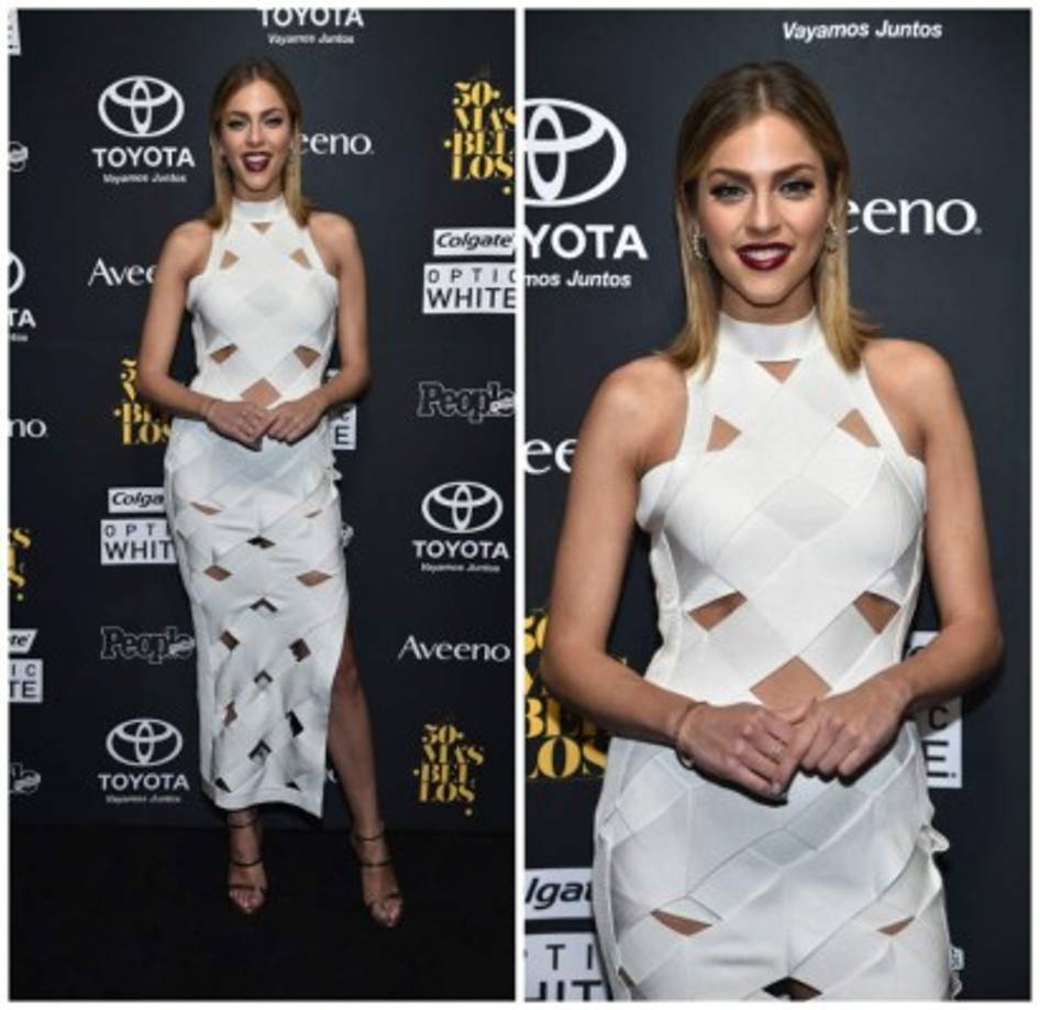 La reina y experta en moda, Daniela Di Giacomo en la fiesta de Los 50 más Bellos de People en Español 2016 en la ciudad de Nueva York, Estados Unidos.