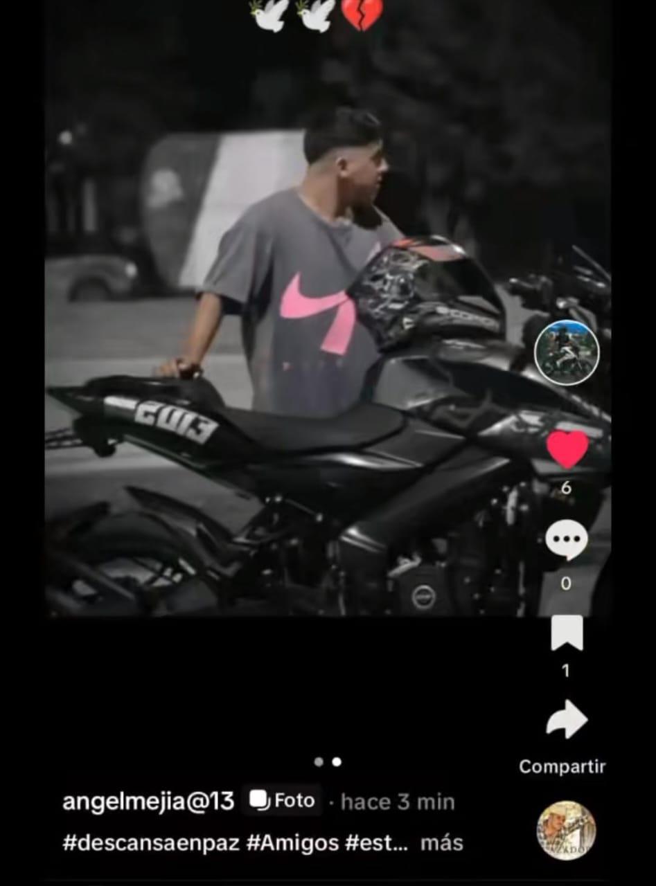 “Sombrilla” amaba las motos; su vida se apagó en un pique en la 33 calle de SPS