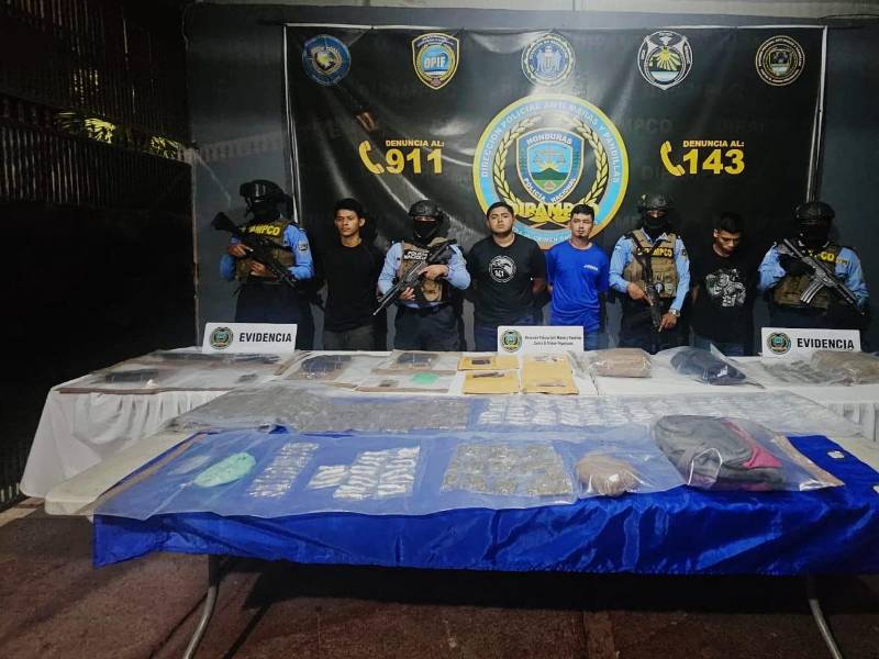 De acuerdo con el informe policial, entre los detenidos figuran cabecillas y gatilleros con amplio historial delictivo.