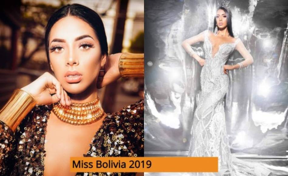 Fabiana Hurtado (21 años) - Miss Bolivia Universo 2019