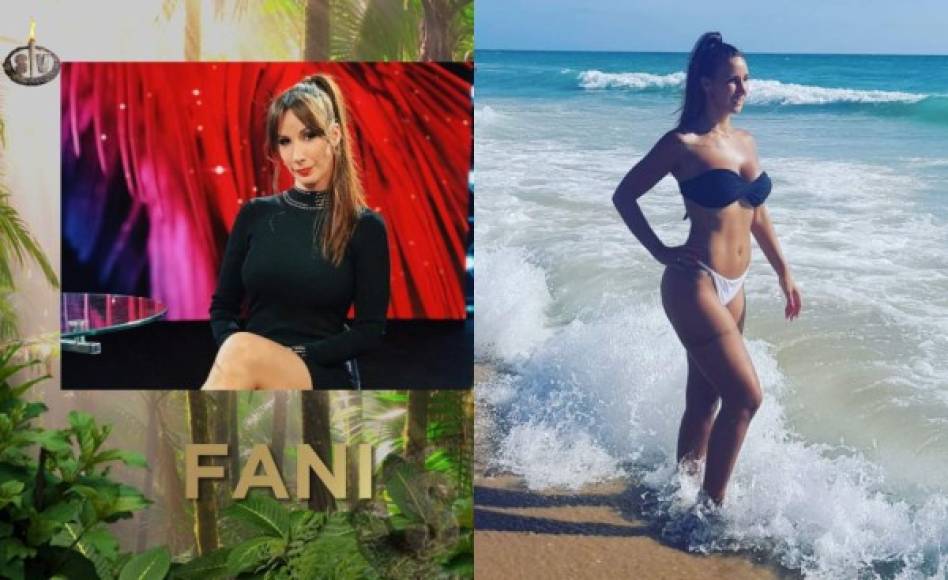 Fani Carbajo<br/><br/>Fani es una conocida participante de concursos de la telerealidad; recién participó en el programa 'La Isla de las tentaciones' que tenía como presentadora a la famosa cantante Mónica Naranjo.