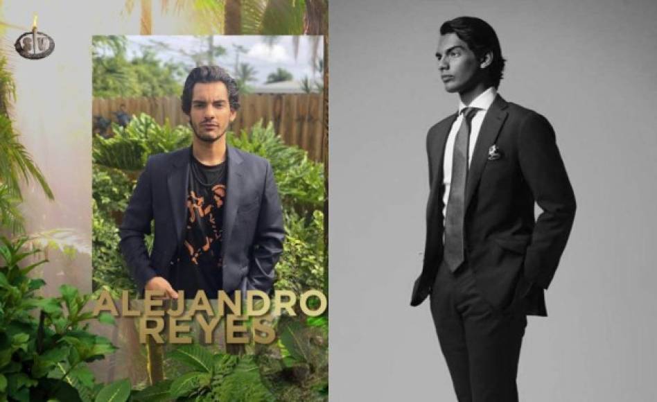 Alejandro Reyes <br/><br/>Reyes tiene 19 años y trabaja como modelo. Es un apasionado del cine y de la interpretación.