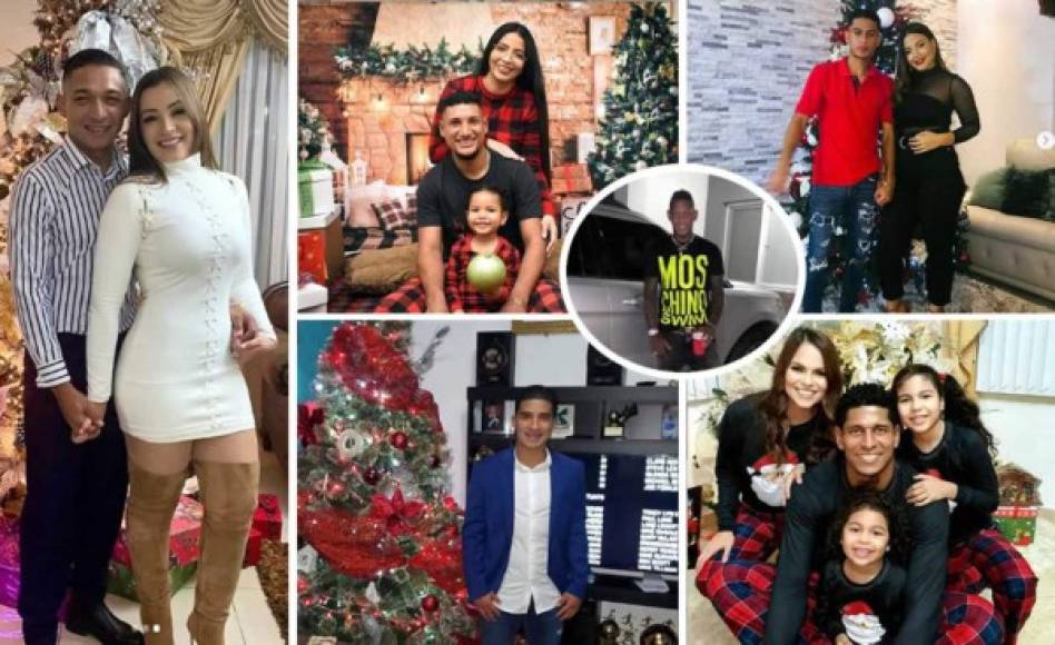 Los futbolistas hondureños de la Liga Nacional, así como los legionarios, nos mostraron en las redes sociales como pasaron la Navidad 2020 con su familia.