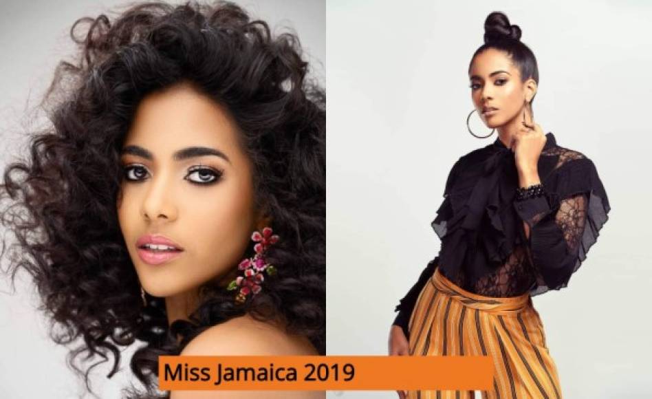 Iana Trickle (19 años) - Miss Jamaica Universo 2019
