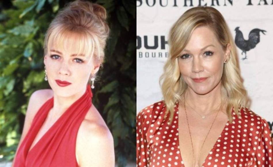 Jennie Garth <br/><br/>Jennie se retiró totalmente de la tv para seguir su sueño de ser fotógrafa, ella luce totalmente diferente y viviendo una vida normal.