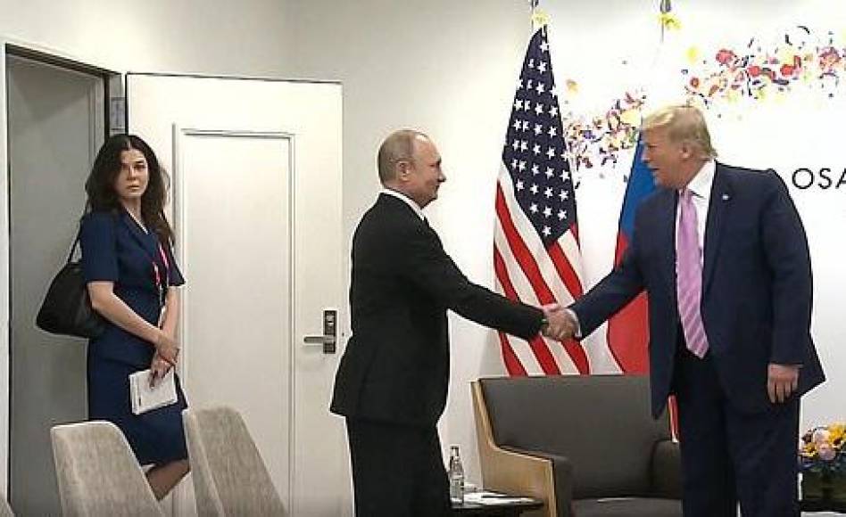 La bailarina con la que Putin intentó distraer a Trump en cumbre