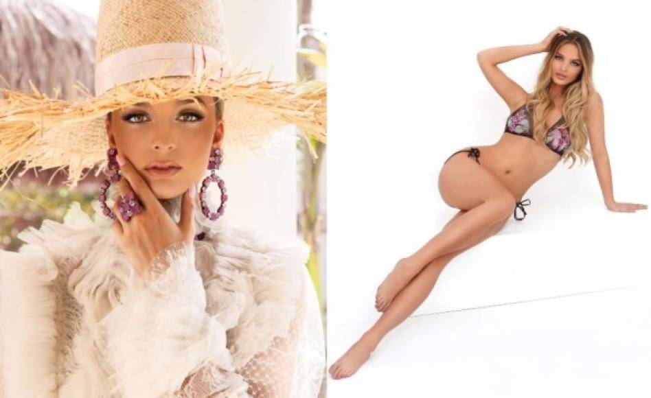 La modelo albanés, Cindy Marina de 21 años impactó con su belleza en el Miss Universo 2019: