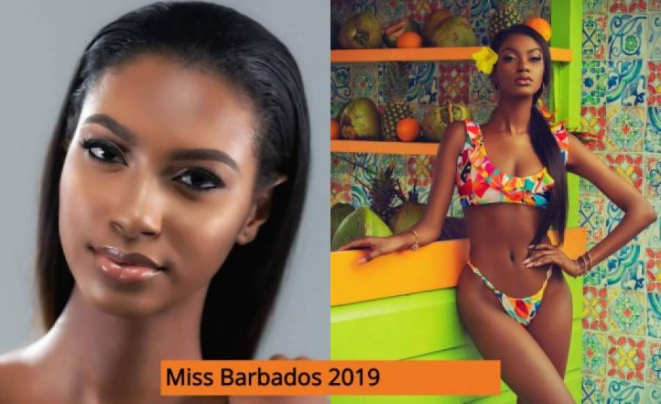 Shanel Ifill (20 años) - Miss Barbados Universo 2019