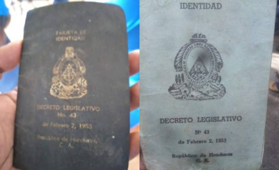 Hasta una cédula de 1953 apareció en las redes sociales, producto de ancianos haciendo el proceso de la nueva identidad.