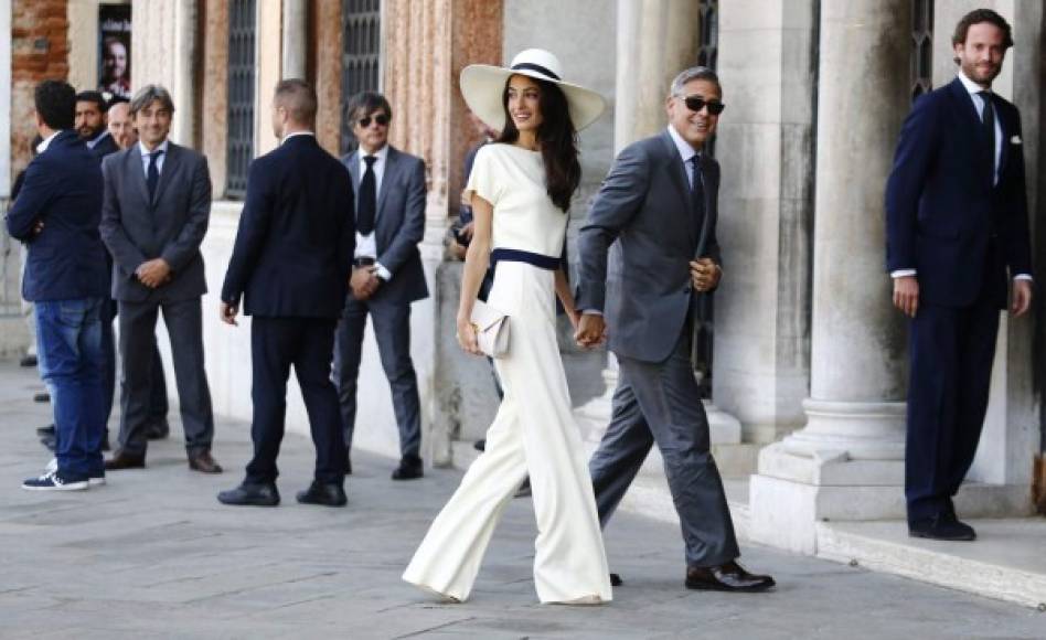 El soltero de oro se ha casado este fin de semana en Venecia con la abogada libanesa Amal Alamuddin.