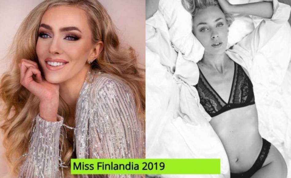 Anni Harjunpaa (23 años) - Miss Finlandia Universo 2019