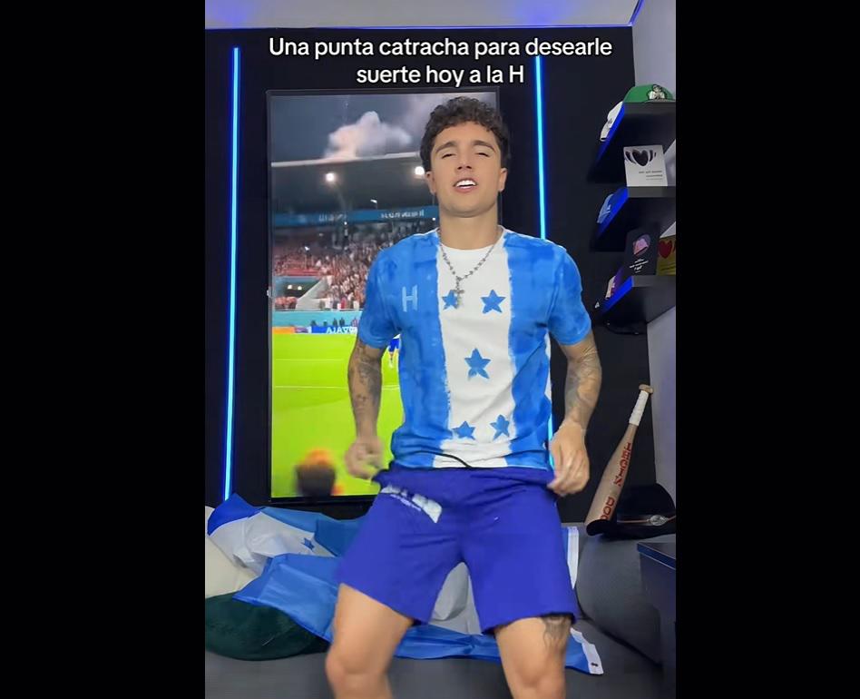 Así es João Ferreira, el tiktoker brasileño que jugará con la Selección de tiktokers de Honduras