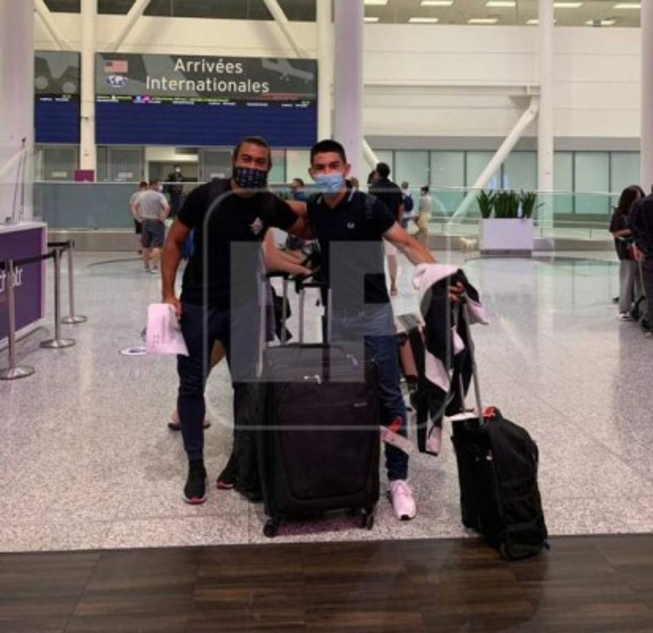 Procedente de Portugal, Jonathan Rubio ha sido otro de los legionarios que se ha sumado a la selección de Honduras en Toronto.