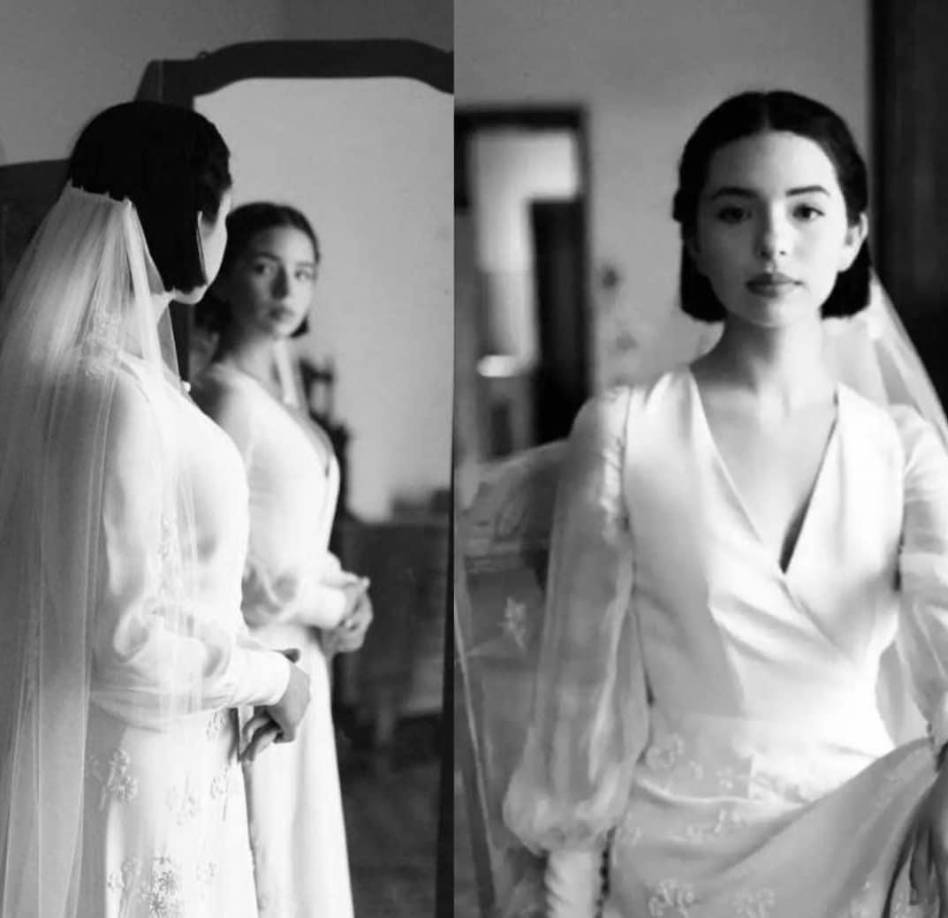 Según lo trascendido, se sabe que el músico Marc Anthony y la modelo Nadia Ferreira fueron los padrinos de boda, ya que los vieron recorrer en el recinto junto a Nodal y Ángela Aguilar.