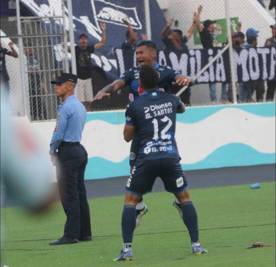Era una fiesta total por parte de los futbolistas de Motagua en la tercera jornada del Apertura 2023. 